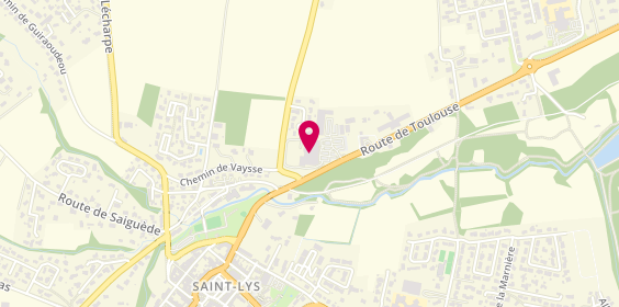 Plan de Optique Lafayette, 615 A Route de Toulouse, 31470 Saint-Lys