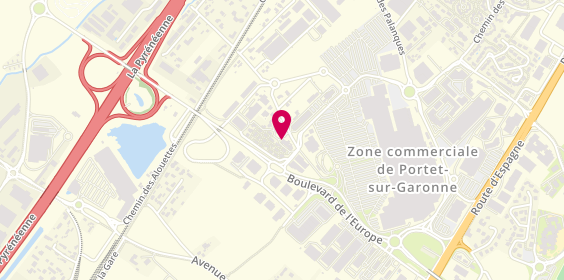 Plan de Optical Center, 5 avenue de l'Enclos, 31120 Portet-sur-Garonne