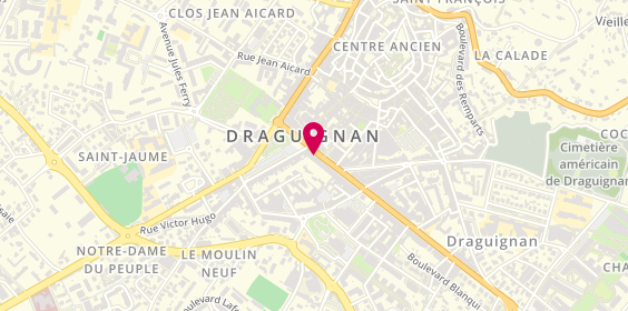 Plan de Optique Dracenoise, 8 Boulevard Georges Clemenceau, 83300 Draguignan