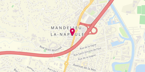 Plan de Optic 2000, 369 avenue de Cannes, 06210 Mandelieu-la-Napoule