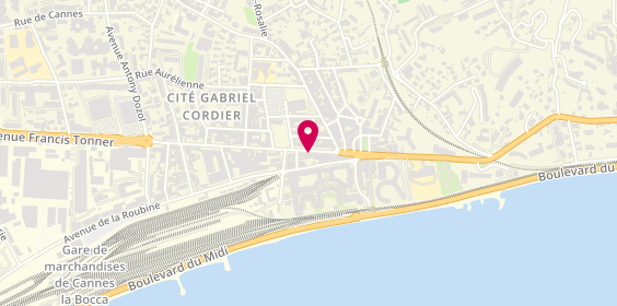 Plan de Opticiens Prost-Tournier, 65 avenue Francis Tonner, 06150 Cannes
