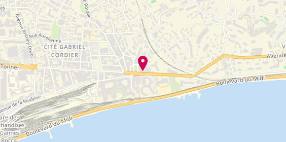 Plan de Elite Invest, 36 avenue Francis Tonner, 06150 Cannes