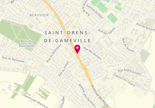 Plan de Optique Vales, 51 avenue de Gameville, 31650 Saint-Orens-de-Gameville