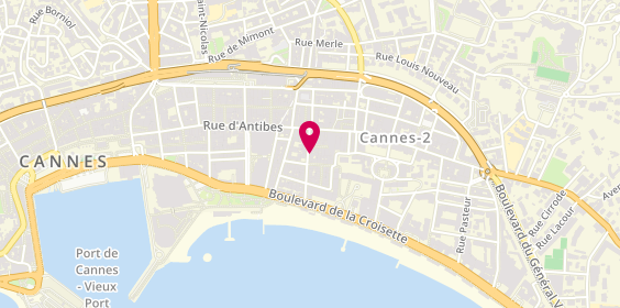 Plan de Optique Plus, 13 Rue du Commandant André, 06400 Cannes