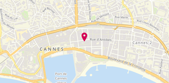 Plan de Optic 2000, 28 Rue d'Antibes, 06400 Cannes
