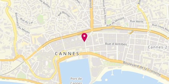 Plan de Opticien Krys, 5 Rue du Maréchal Joffre, 06400 Cannes