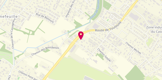 Plan de Optic 2000, Lotissement N 10 Les Commerces de Diane Route Toulouse, 31270 Cugnaux