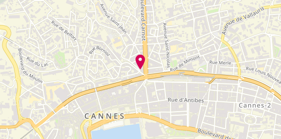 Plan de Optikexpert, 2 avenue de Grasse, 06400 Cannes