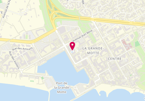Plan de L'Opticien du Port, 266 Quai Georges Pompidou, 34280 La Grande-Motte