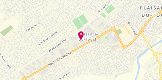 Plan de Alain Afflelou, 97 Route de Lombez, 31830 Plaisance-du-Touch
