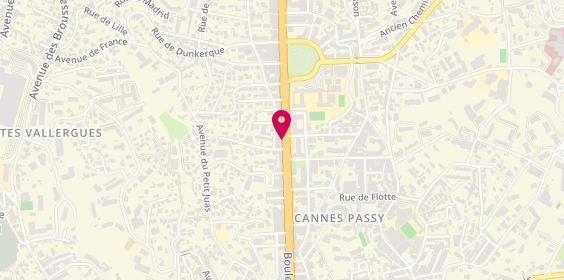 Plan de Optique Carnot, 95 Boulevard Carnot, 06400 Cannes