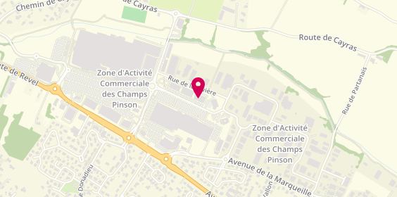 Plan de Optic 2000, 5 Rue du Commerce, 31650 Saint-Orens-de-Gameville