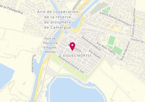 Plan de Saint Louis Optique, 10 Rue Emile Jamais, 30220 Aigues-Mortes