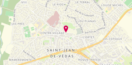 Plan de L'Atelier Optique, 8 avenue Georges Clémenceau, 34430 Saint-Jean-de-Védas