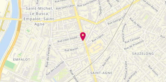 Plan de Optique Saint Agne Optique Saint Agne, 39 Avenue Urss, 31400 Toulouse