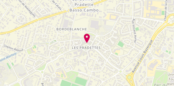 Plan de LOL l'Opticien Lunetier, 19 place des Pradettes, 31100 Toulouse