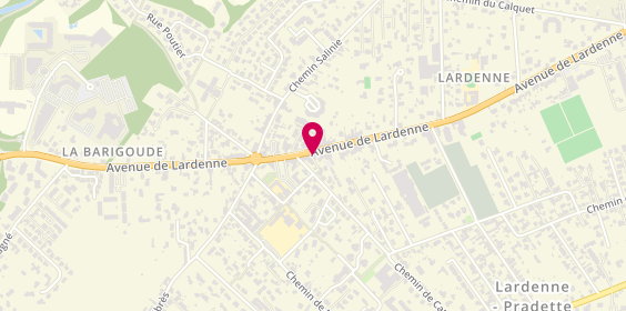 Plan de Nova Vision, 251 avenue de Lardenne, 31100 Toulouse