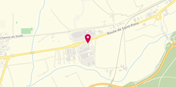 Plan de Alain Affelou, Zone Aménagement la Bastide
Route de Saint-Pons, 34600 Bédarieux
