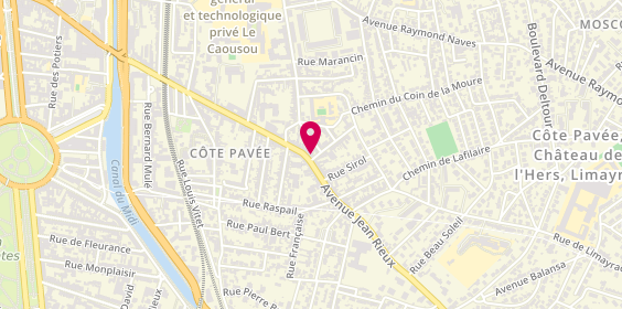 Plan de Regard&Moi, 85 avenue Jean Rieux, 31500 Toulouse
