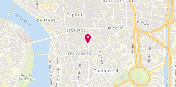 Plan de Optique Rouaix, 1 place Rouaix, 31000 Toulouse