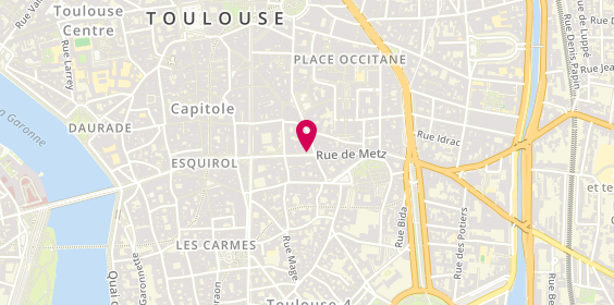 Plan de Cluk Optik - Didier Optique, 29 Rue de Metz 1er Étage, 31000 Toulouse