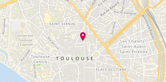 Plan de Opticien Toulouse - Alsace - Krys, 61 Rue d'Alsace Lorraine, 31000 Toulouse
