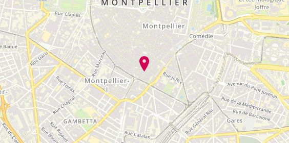 Plan de Albane Severac Opticienne, 34 Rue des Étuves, 34000 Montpellier