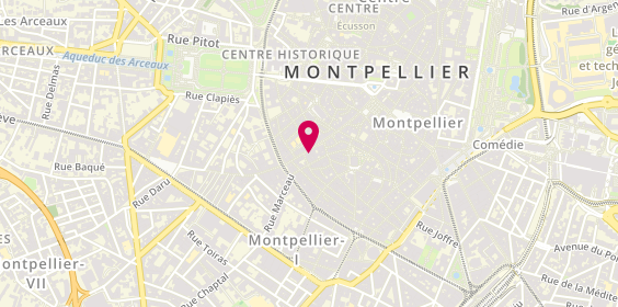 Plan de Optique Saint Guilhem, 33 Rue Saint-Guilhem, 34000 Montpellier