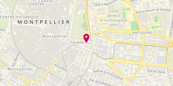 Plan de Optical Center, 26 Allée Jules Milhau, 34000 Montpellier