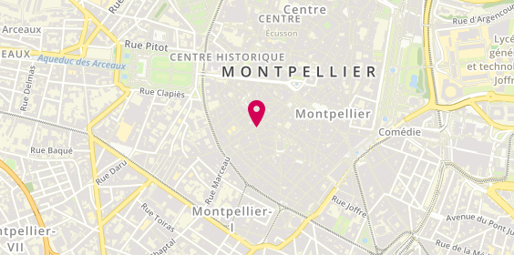 Plan de Jm Philis Lunetier Création, 25 Rue Saint-Guilhem, 34000 Montpellier