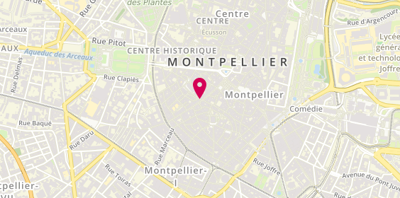 Plan de A.A Optique Lambou, 26 Rue Saint-Guilhem, 34000 Montpellier
