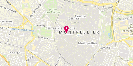 Plan de Optique Philippot, 3 Rue Saint-Firmin, 34000 Montpellier