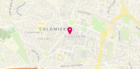 Plan de Alain Afflelou, C C Plein Centre 13 Rue Centre, 31770 Colomiers