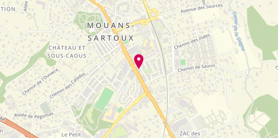 Plan de Alain Affelou, 28 allée des Cèdres, 06370 Mouans-Sartoux