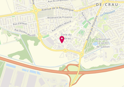 Plan de JCD Optique, Rue Transhumance, 13310 Saint-Martin-de-Crau