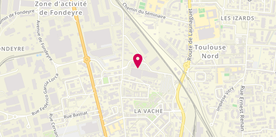 Plan de Katell Optic, 138 Avenue de Fronton, Centre Commercial Intermarché
Quartier Les Minimes Lalande, 31200 Toulouse