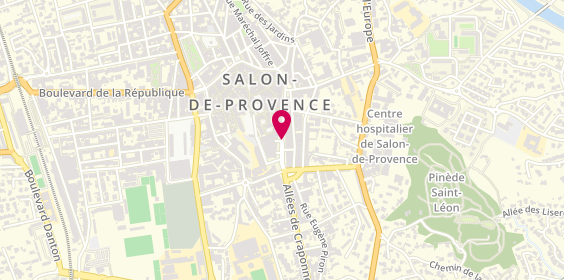 Plan de Centre Optique Mutualiste, 161 Cr Gimon, 13300 Salon-de-Provence