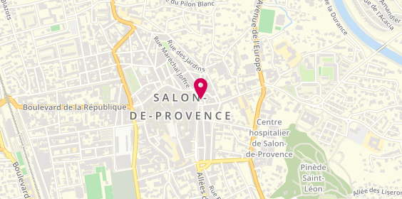 Plan de Archimbaud Opticien, 32 Place de l'Hotel de Ville, 13300 Salon-de-Provence