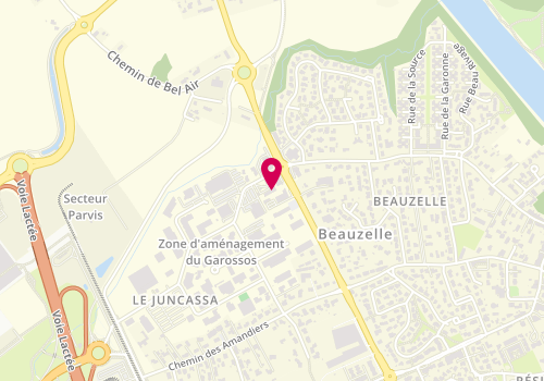Plan de Krys Beauzelle, Zone Aménagement de Garossos
61 avenue de Garossos, 31700 Beauzelle