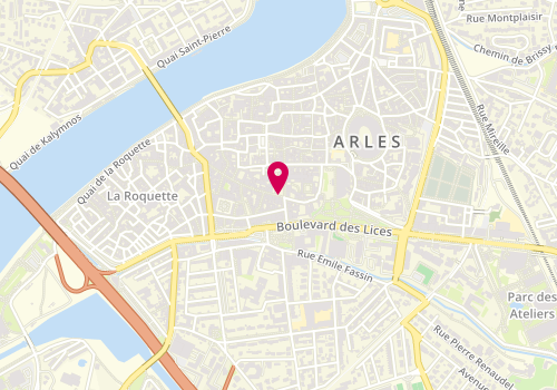 Plan de La Fabrique A Lunettes, 20 place de la République, 13200 Arles