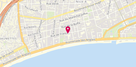 Plan de Dix-dixième, 55 Rue de France, 06000 Nice