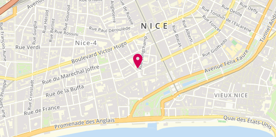 Plan de MOSA Charles, 4 Bis Rue Alphonse Karr, 06000 Nice