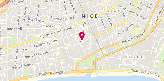 Plan de Vogue Optique, 16 Rue de la Liberté, 06000 Nice