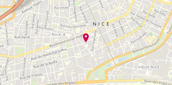 Plan de Les Opticiens du Bac, 11 Bis Rue du Maréchal Joffre, 06000 Nice