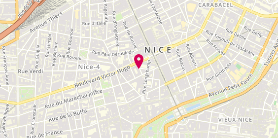 Plan de Opticien NICE - Optical Center, 2 Rue Raynardi, 06000 Nice