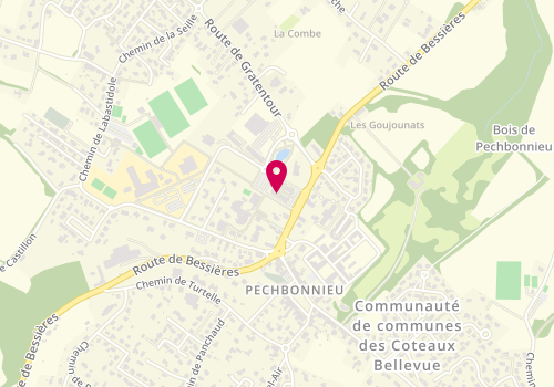 Plan de L'Habilleur du Regard, Centre Commercial le Quinze
21 Route de Bessières, 31140 Pechbonnieu