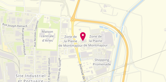 Plan de Optique Lun's, Centre Commercial Leclerc avenue de la Libération, 13200 Arles
