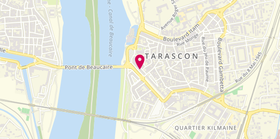 Plan de Optic Rocher, 7 avenue de la République, 13150 Tarascon