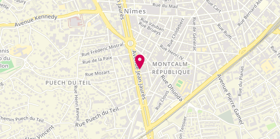 Plan de Optique Mutualiste, 61 A avenue Jean Jaurès, 30900 Nîmes
