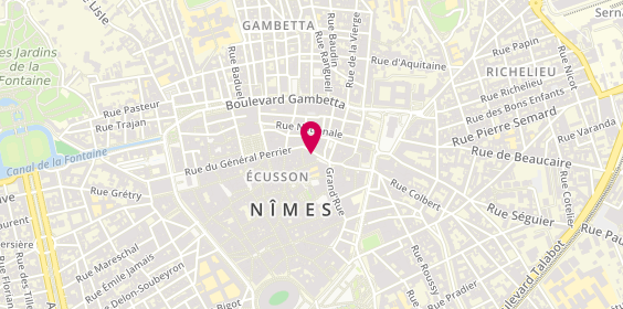 Plan de Opticien Nîmes - la Binocle Nîmoise, 1 Rue Crémieux, 30000 Nîmes